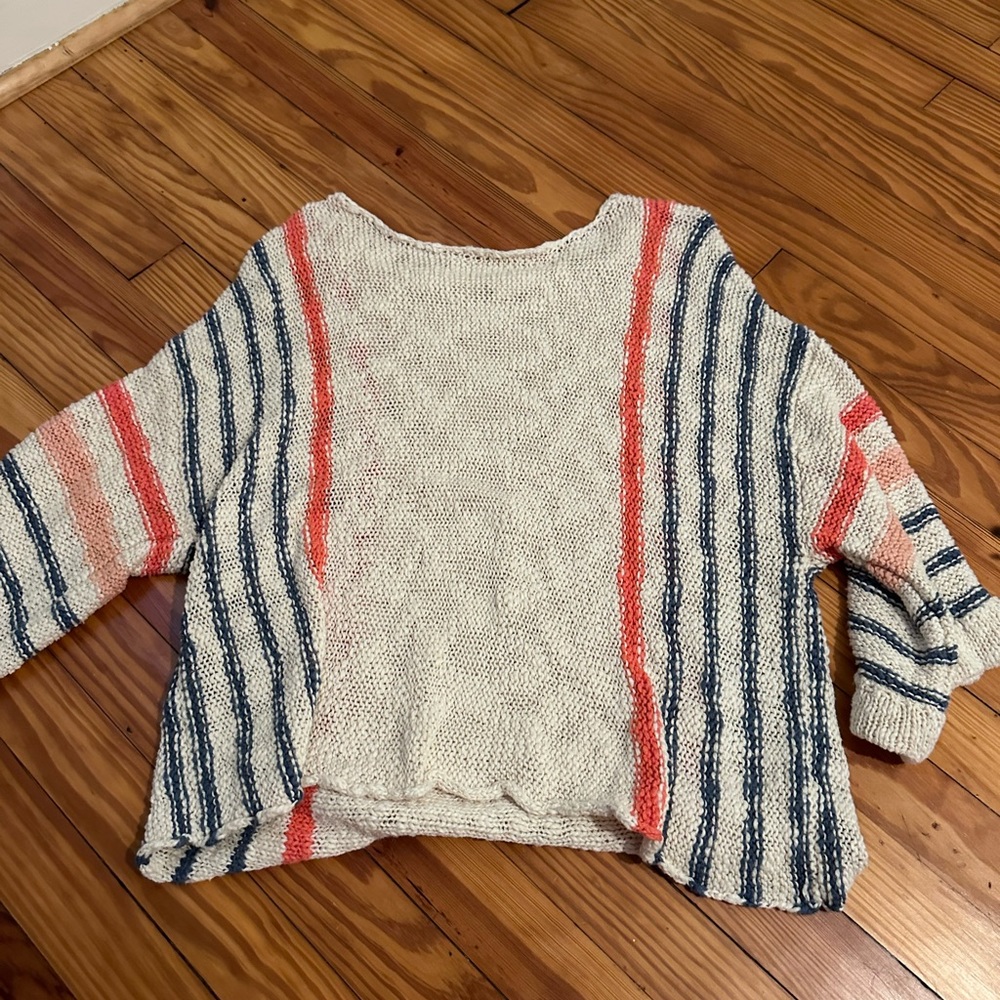 Cropped Loose Knit Sweater